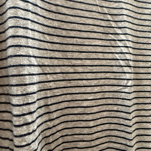 a.n.a Gray and Blue Striped Long Sleeve Top, sz 2x - Picture 4 of 4